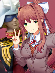 In Another World with JUST MONIKA Red Vs Blue Novel