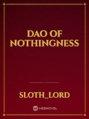 DAO OF NOTHINGNESS Book
