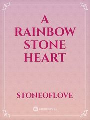 A Rainbow stone heart Book