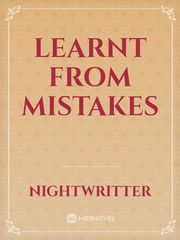 Learnt from mistakes Book