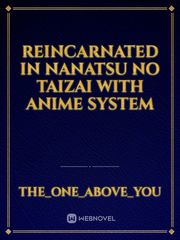 reincarnated in nanatsu no taizai with anime system