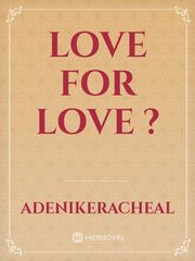 love for love ? Book