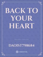 Back To Your Heart Book