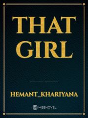 THAT GIRL Book