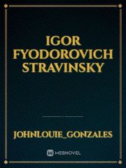 igor fyodorovich stravinsky Book