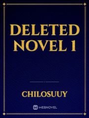 Deleted novel 1 Book