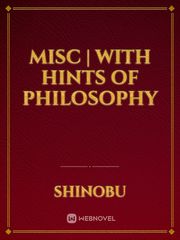 MISC | With Hints of Philosophy Book