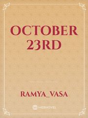 October 23rd October Daye Novel