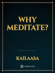 Why Meditate? Book