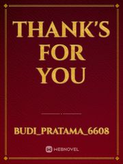 THANK'S FOR YOU Book