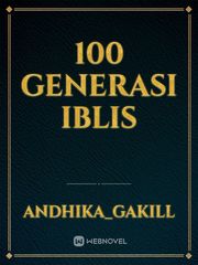 100 GENERASI IBLIS Book