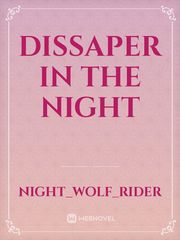 Dissaper in the  night Book