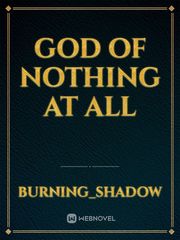 God of nothing at all Book