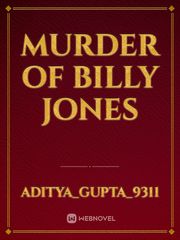 Murder of Billy Jones Book