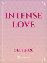 Intense love Intense Love Novel
