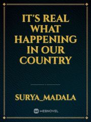 It's real what happening in our country Book