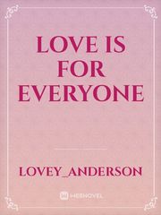 love is for everyone Book