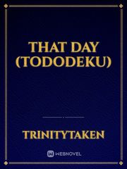 That day (tododeku) Book