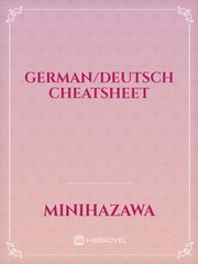 German/Deutsch Cheatsheet Deutsch Novel