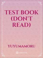 Test Book (Don't Read) Seventeen Novel