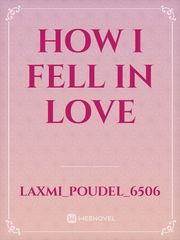 How I fell in love Book
