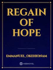 Regain of hope Pick Me Up Novel