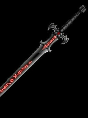 Anime Sword Art Online Alfheim ALO General Eugenes Demonic Gram Sword