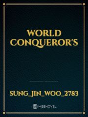 World Conqueror's People Novel