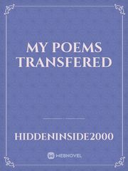 My Poems Transfered Tales Of Vesperia Novel