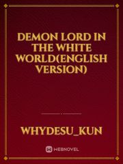 Demon Lord in the White World(English Version) Book