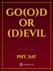 Go(o)d or (d)Evil Book