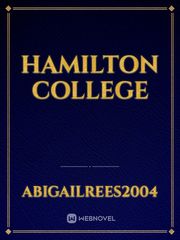 Hamilton College Eliza Hamilton Novel