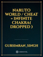 naruto world / cheat = infinite chakra( dropped ) Sharingan Novel