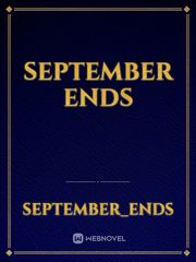 September ends Book