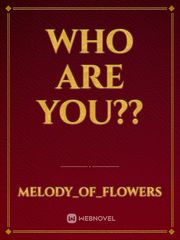 who are you?? Book