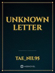 Unknown Letter Book