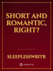Short and romantic, right? Flashforward Novel