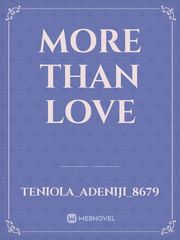 more than love Book