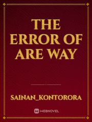 The error of are Way Book