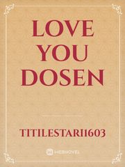 Love you Dosen Sastra Novel