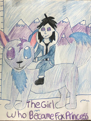The Girl who became the Fox Princess The Blue Hour Novel