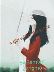 Girl with fake smile Insta Novel
