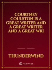 Courtney coulston is a great writer and a great writer and a great wri Book