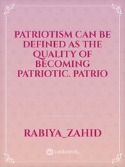Patriotism Discipline Novel