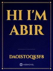 Hi I'm Abir Book