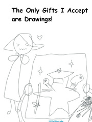 The Only Gifts I Accept are Drawings Original Novel
