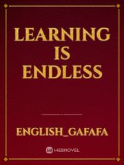 Learning is endless Book