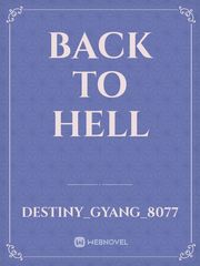 Back to hell Book