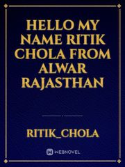 hello my name Ritik chola from alwar rajasthan Book