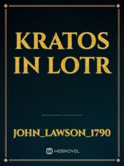 Kratos in lotr Book